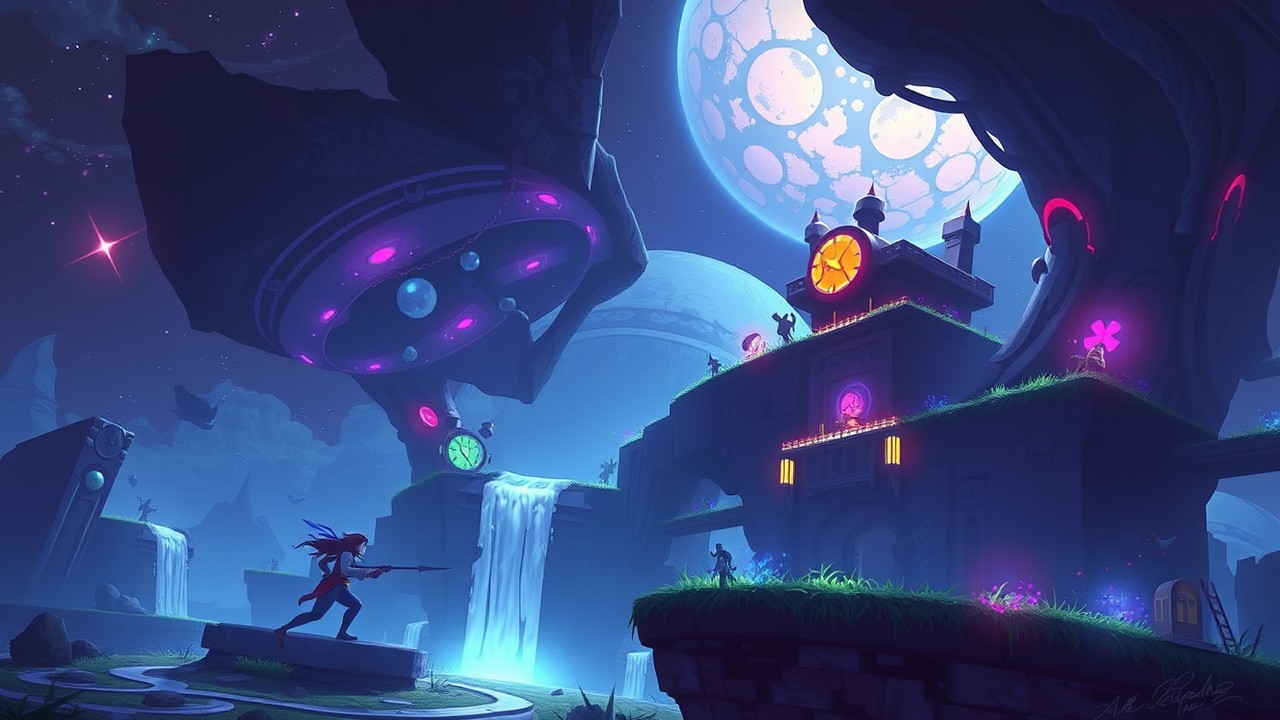 Forgotten gate leading into hidden virtual depths